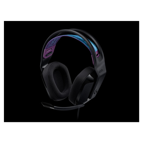 Logitech G335 Wired Gaming Headset, čierna