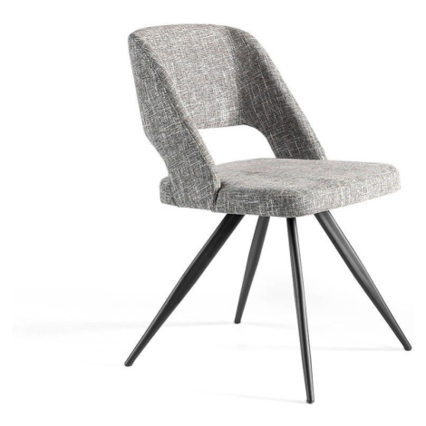 Estila Štýlová jedálenská stolička Forma Moderna sivá 82cm