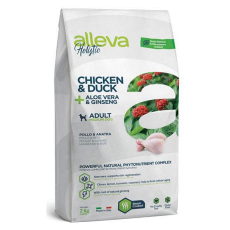 Alleva HOLISTIC dog adult medium chicken & duck 2kg