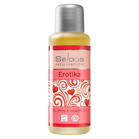 SALOOS Erotika, Bio telový a masážny olej 50 ml