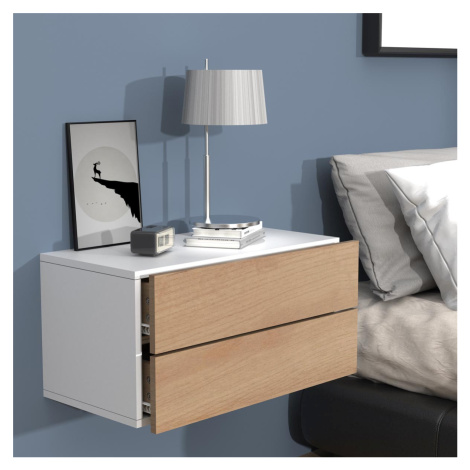 VCM Nástěnná zásuvka Usal L 60, bílá