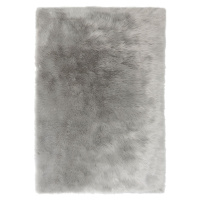 Flair Rugs koberce Kusový koberec Faux Fur Sheepskin Grey Rozmery koberca: 80x150