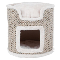 Odpočívadlo Trixie Ria Cat Tower svetlo šedé-prírodné 37cm