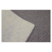 Kusový koberec Nature tmavě béžový čtverec - 80x80 cm Vopi koberce