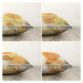 Súprava 4 obliečok na vankúše Minimalist Cushion Covers Sunset Colours, 55 x 55 cm