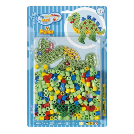 Hama H8909 Maxi korálky set Dinosaurus 210 ks