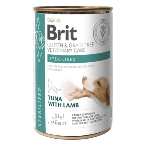 Brit Veterinary Diets GF dog Gluten & Grain free Sterilised 400 g