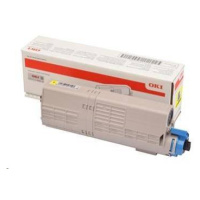 Žltý toner OKI pre C532/C542 a MC563/MC573 (6000 strán)