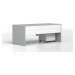 DREVONA33 Kancelársky stôl LUTZ 180x80 šedá + biela