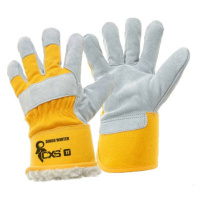 Zimné kombinované pracovné rukavice CXS Dingo Winter