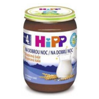 Kaša na dobrú noc BIO mliečna krupicová 190g Hipp