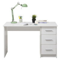Písací stôl palma - biela