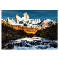 Ravensburger Puzzle Dych vyrážajúce hory Mount Fitz Roy Patagónia 1000 dielikov