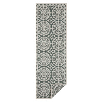 Běhoun Twin Supreme 104131 Green/Cream – na ven i na doma - 80x350 cm NORTHRUGS - Hanse Home kob