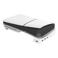 iPega P5S008 Horizontálne Stojan s USB HUB pre PS5 Slim biely
