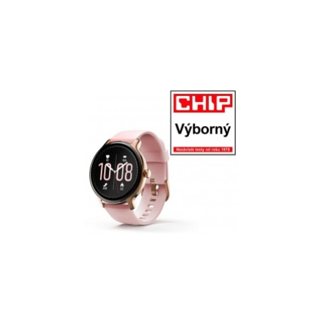 Hama 178608 Fit Watch 4910, športové hodinky, pulz, oxymeter, kalórie, vodeodolné, ružové