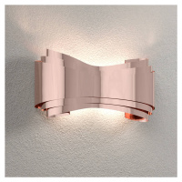 Ionica - dizajnové nástenné svietidlo LED medenej farby