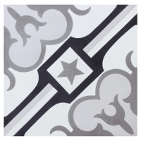 Dekoračná obkladačka Frankreich Yvoire sivá 20 x 20 cm