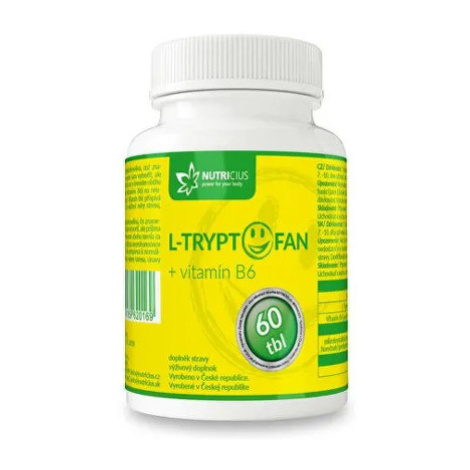 NUTRICIUS L-tryptofan + vitamín B6 60 tabliet