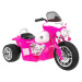 mamido Detská elektrická motorka JT568 ružová