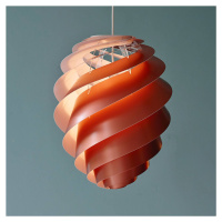 LE KLINT Swirl 2 Medium – závesná lampa, meď