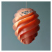 LE KLINT Swirl 2 Medium – závesná lampa, meď