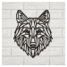 Obraz z dreva - Polygonálny vlk