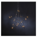 Vianočná závesná svetelná LED dekorácia Star Trading Line, výška 36 cm