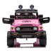 mamido Elektrické autíčko Toyota FJ Cruiser 4x4 180W ružové