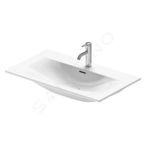 DURAVIT - Viu Umývadlo, 830x490 mm, s prepadom, s otvorom na batériu, biela 2344830000