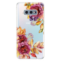 Odolné silikónové puzdro iSaprio - Fall Flowers - Samsung Galaxy S10e