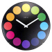 Dizajnové nástenné hodiny 3167 Nextime Dots Dome 35cm