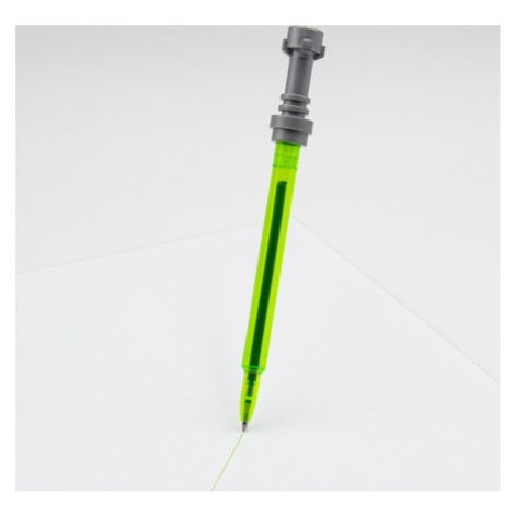 LEGO Star Wars gélové pero Svetelný meč - svetlo zelené