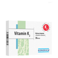 GENERICA Vitamín K2 30 kapsúl