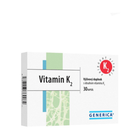 GENERICA Vitamín K2 30 kapsúl