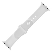 FIXED Silicone Strap silikónový remienok set Apple Watch 42 mm/44 mm biely