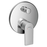 Hansgrohe Rebris E, vaňová batéria pod omietku pre iBox universal, chrómová, HAN-72468000