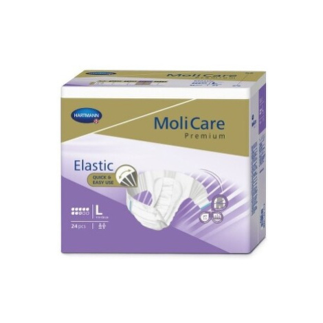 MOLICARE Premium elastic 8 kvapiek L 24 kusov