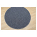 Kusový koberec Astra šedá kruh - 400x400 (průměr) kruh cm Vopi koberce