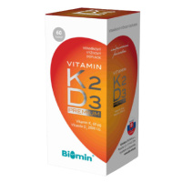 BIOMIN Vitamin K2,D3 premium 60 kapsúl