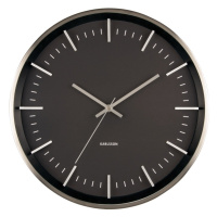 Karlsson 5911SI dizajnové nástenné hodiny 35 cm