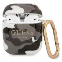 Obal Guess GUA2UCAMG AirPods cover black Camo Collection (GUA2UCAMG)