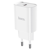 Sieťový nabíjací adaptér 20W, zásuvka USB Type-C, rýchle nabíjanie, PD, Hoco N14 Smart Charging,