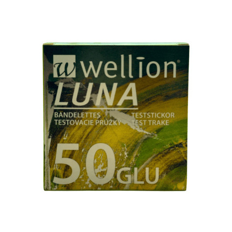 WELLION Luna glu testovacie prúžky 50 ks