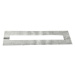 AQUALINE - BUCANERA podlahový žľab z nerezové oceli s roštom, L-800, DN50 NO3180