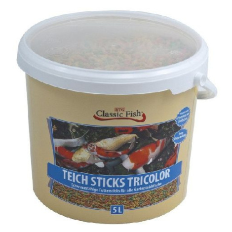 CLASSIC fish TEICHsticks TRICOLOR (vedro) - 5l