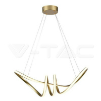 24W LED závesná dekoratívna lampa 720*300 Champagne Gold 3000K 3240lm VT-7798 (V-TAC)