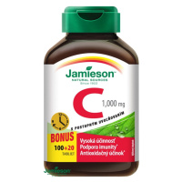 JAMIESON Vitamín C 1000 mg s postupným uvoľňovaním 120 tabliet