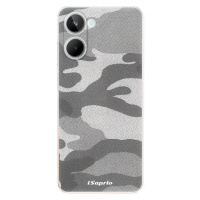 Odolné silikónové puzdro iSaprio - Gray Camuflage 02 - Realme 10