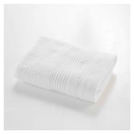 Biely froté bavlnený uterák 50x90 cm Tendresse – douceur d'intérieur